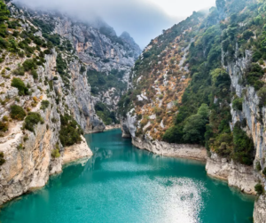 Panorama dans les Gorges du Verdon