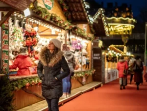 Corrèze Collonges-la-Rouge marché de Noël