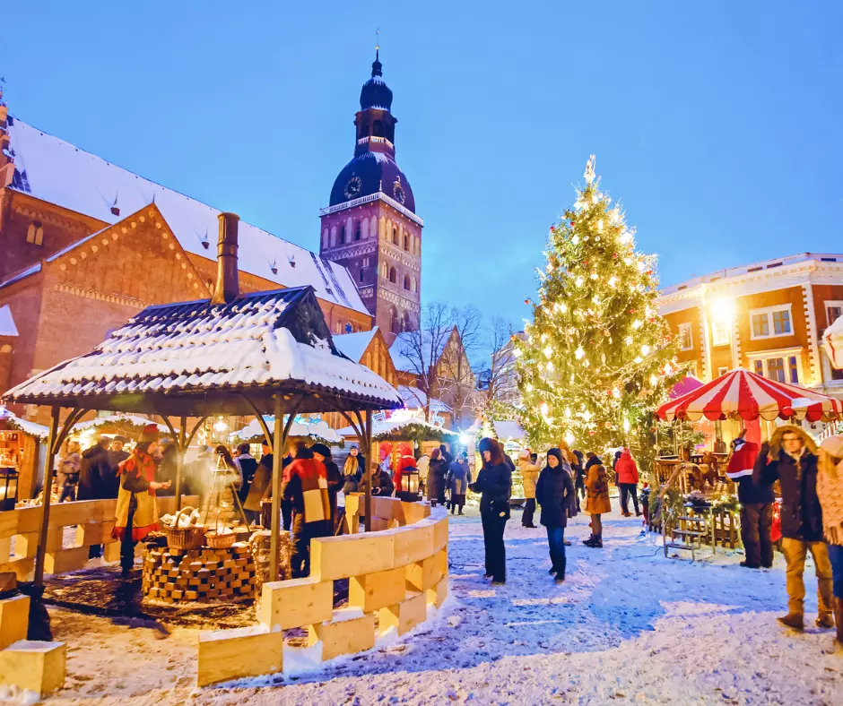 Riga marché de Noël