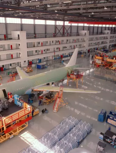 Chaine de montage - Avion