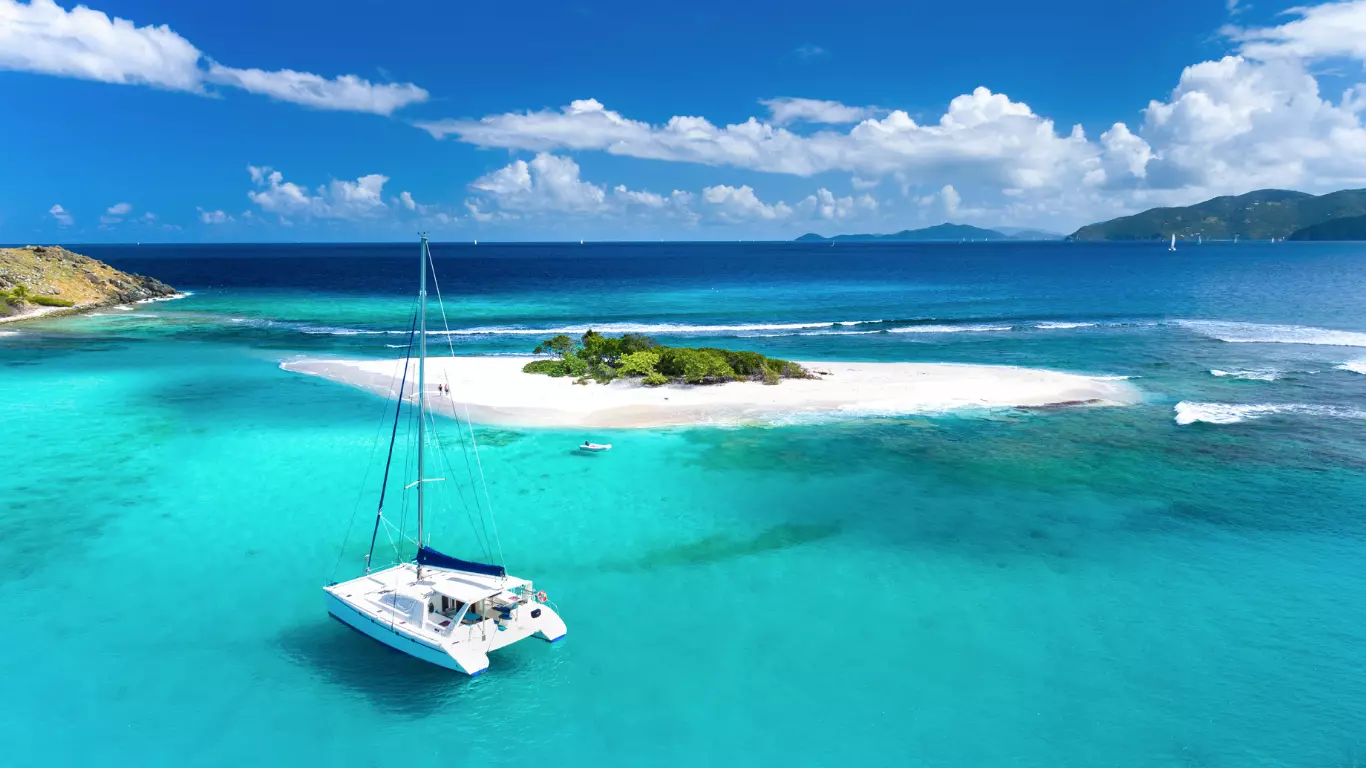 mer des Antilles en catamaran